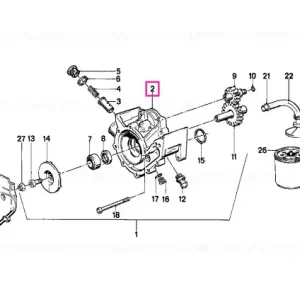 Retur gratuit Carcasă pompa apa - BMW Motorrad