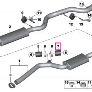 Vibration absorber 47 HZ - BMW Reducere specială