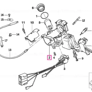 Popular Interlock steering lock - BMW