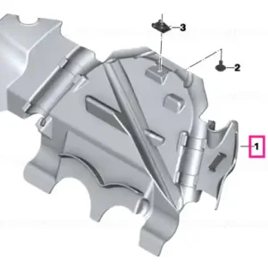 Heat shield - BMW Motorrad Disponibil imediat