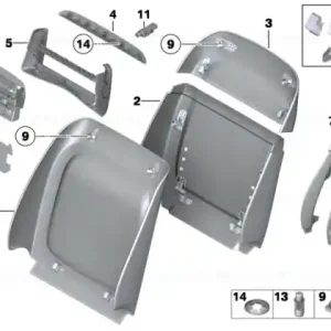 Rear section, basis OYSTER - BMW Transport gratuit