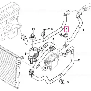 Colier furtun dublu - BMW Ieftin