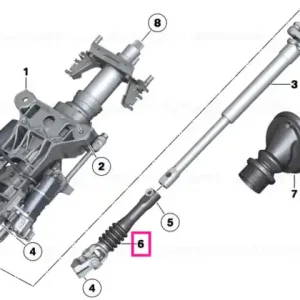 Livrare gratuită Universal joint with corrugated tube - BMW