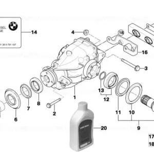 Disponibil imediat Vibration absorber - BMW