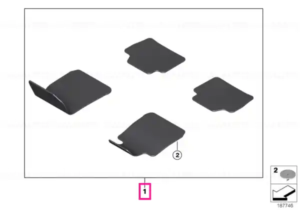 Retur ușor Footmat update - BMW