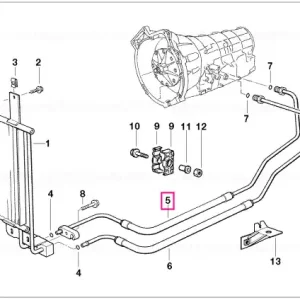 Livrare rapidă Conductă intrare răcire ulei A4S310R - BMW