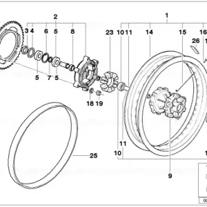 Promoție Spacer sleeve, exterior - BMW Motorrad