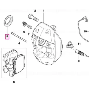 Vezi acum Kit reparatie etrier frana - BMW