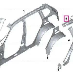 Left interior column D - BMW Preferatul clienților