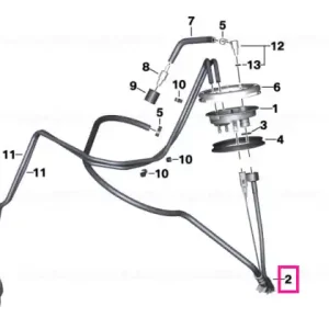 Pompă aspirație cu țevi - BMW Motorrad Premium