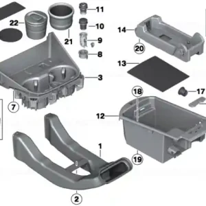 Kit reparație elemente fixare - BMW Discount