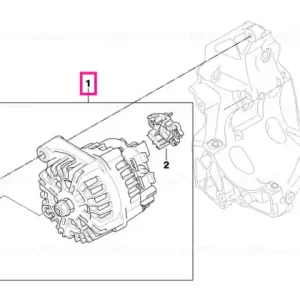 Exch. generator 150 A - BMW Livrare gratuită