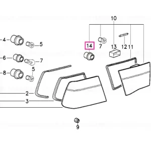Chilipir Bulb socket - BMW