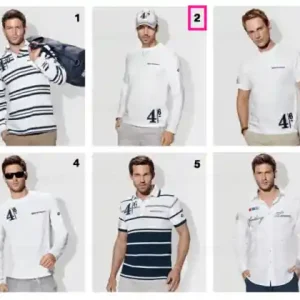 Retur ușor Mens Longsleeve Yachting 11, M - BMW