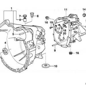 Ofertă specială Șurub hexagonal M6X45 - BMW