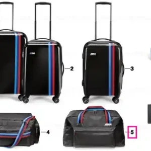 Super ofertă BMW M travel bag BLACK ONE SIZE