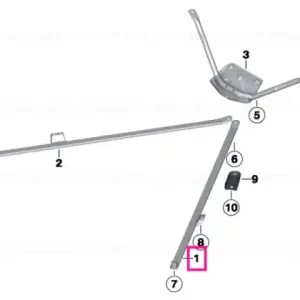 Cel mai bun preț Torsion strut, rear left - BMW