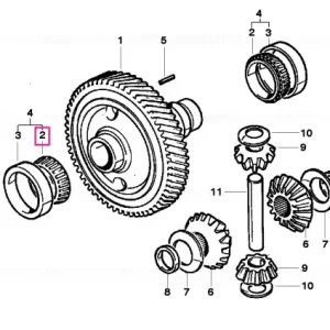 Tapered roller bearing - BMW - Mini Retur gratuit
