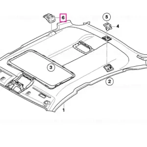 Cumpărături sigure Coat hook SCHWARZ - BMW