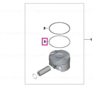 Oil ring 90,6MM - BMW Livrare expres