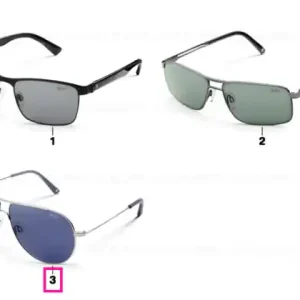 BMW Sunglasses, metal SILVER/BLUE Ieftin