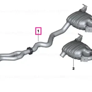 Silencer system BMW PERFORMANCE Plată securizată