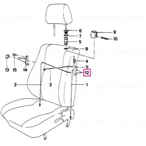 Reducere extra Handle outer right - BMW