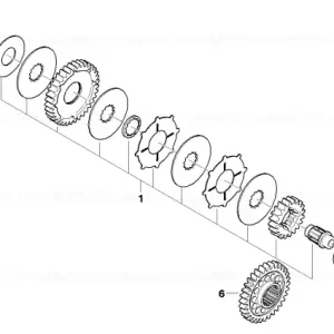 Set, shims, torque limiter - BMW Motorrad Retur ușor