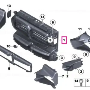 Preț redus Air duct NIVI - BMW