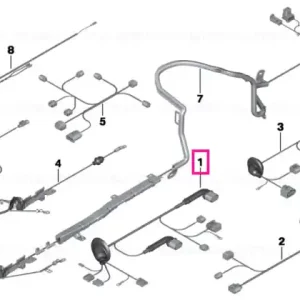 Wiring harness, electric parking brake - BMW Preț mic