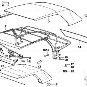Reducere specială Montaj cauciuc M6X10 - BMW