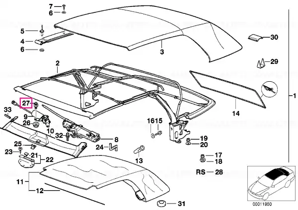 Reducere specială Montaj cauciuc M6X10 - BMW