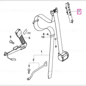 Super ofertă Reglaj înălțime centură - BMW - Mini