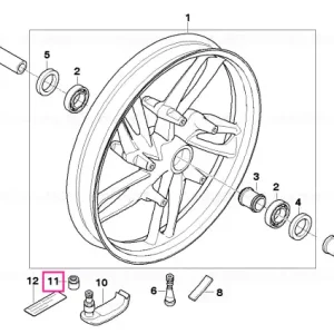 Ofertă exclusivă Kit reparație ventil RDC RDC - BMW Motorrad