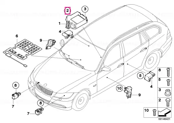 Șurub hexagonal M6X16 - BMW Expediere rapidă