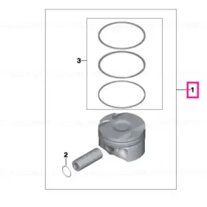 Ofertă specială Piston 92,486MM(+0,50) - BMW