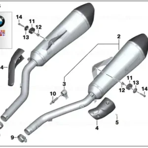 Chilipir Montaj trim HP Carbon - BMW Motorrad