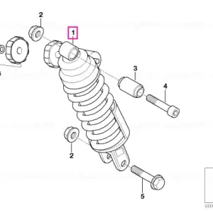 Plată sigură Arc sport suspensie spate - BMW Motorrad