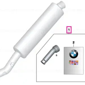 Bestseller Set inserts silencios - BMW Motorrad