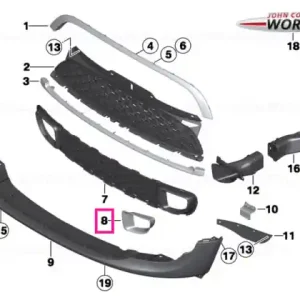 Cumpără online Frame right - BMW - Mini