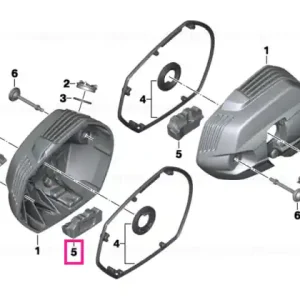 Lichidare de stoc Twist protection, right - BMW Motorrad