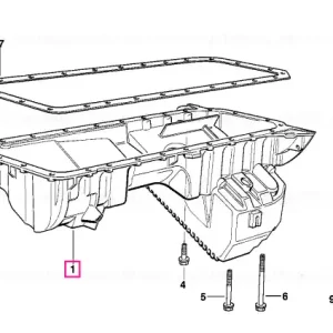 Oil pan - BMW Retur gratuit