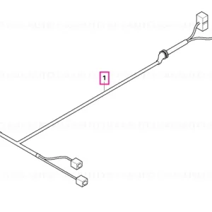 Preferatul clienților Wiring harness, engine, injector module - BMW
