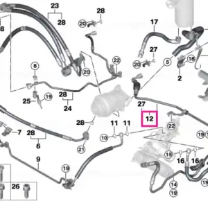 Tub retur combinat - BMW Noutate