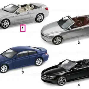Cumpără online BMW Miniature 650i 1:18 Convertible F12 650I WITHE