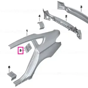 Cumpărături sigure Reinforcement plate, C-pillar, right - BMW