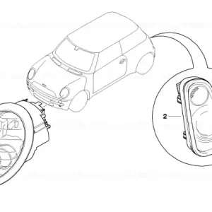 Mai ieftin Kit retrofit far Facelift - BMW - Mini