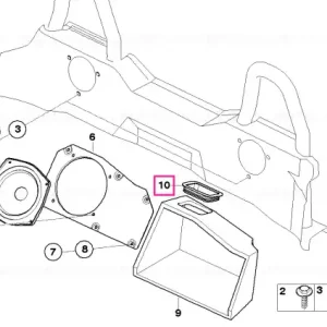 Calitate înaltă Rubber grommet - BMW