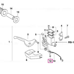 Hexagon nut, flat M2 - BMW Motorrad Cel mai vândut