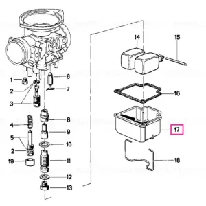 Corp plutitor dreapta - BMW Motorrad Livrare expres